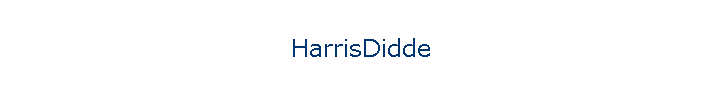 HarrisDidde
