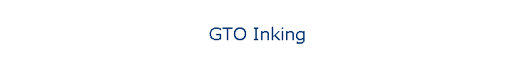 GTO Inking