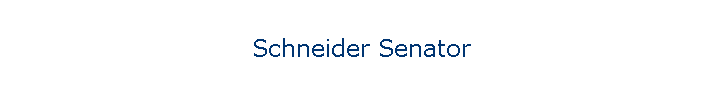 Schneider Senator